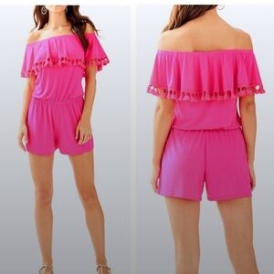 Lilly Pulitzer Pink Romper XXS